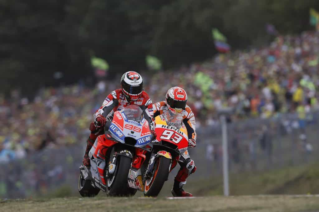 Jorge Lorenzo e Marc Marquez GP Rep Checa