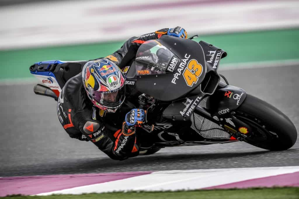 Jack Miller testes Qatar 2