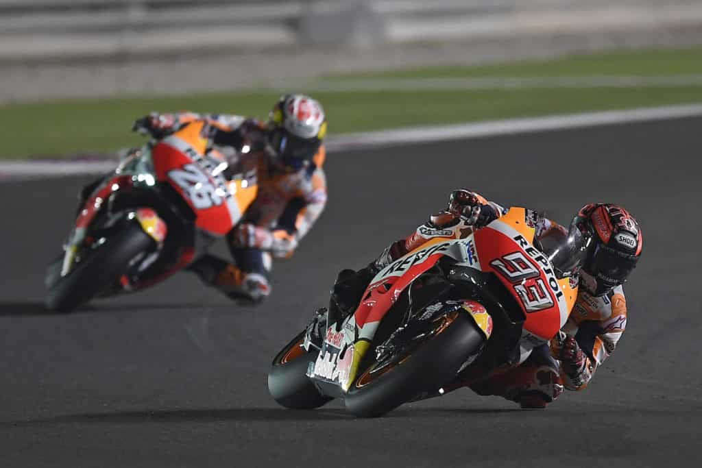 Marc Marquez testes Qatar 1