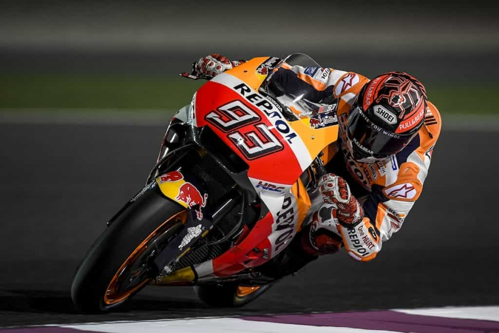 Marc Marquez testes Qatar 2