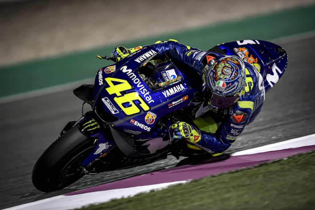 Valentino Rossi testes Qatar 1