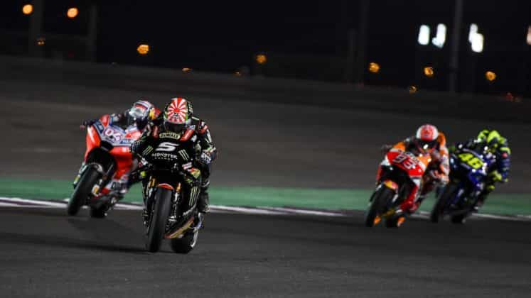 Zarco na frente GP Qatar