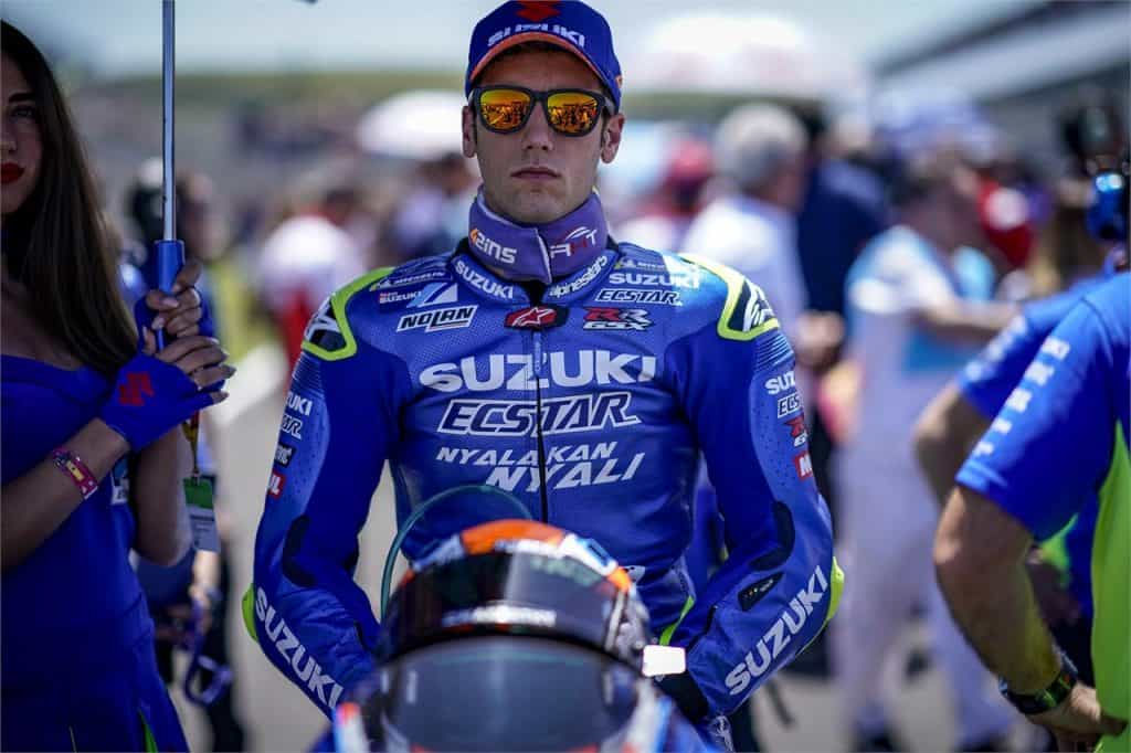 Alex Rins na grelha