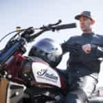 Travis Pastrana com Indian Scout FTR750