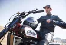 Travis Pastrana com Indian Scout FTR750