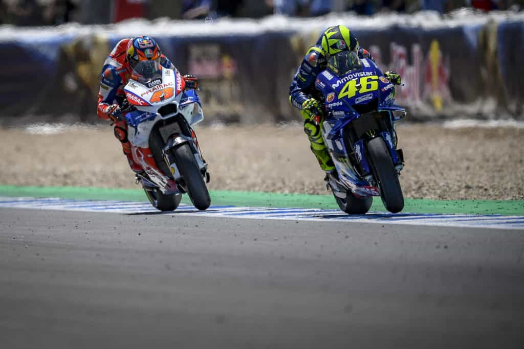 Valentino Rossi e Jack Miller GP de Espanha