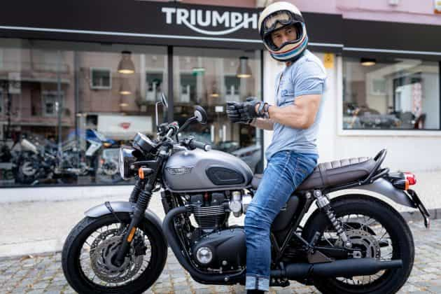 Paulo Pires embaixador Triumph 1