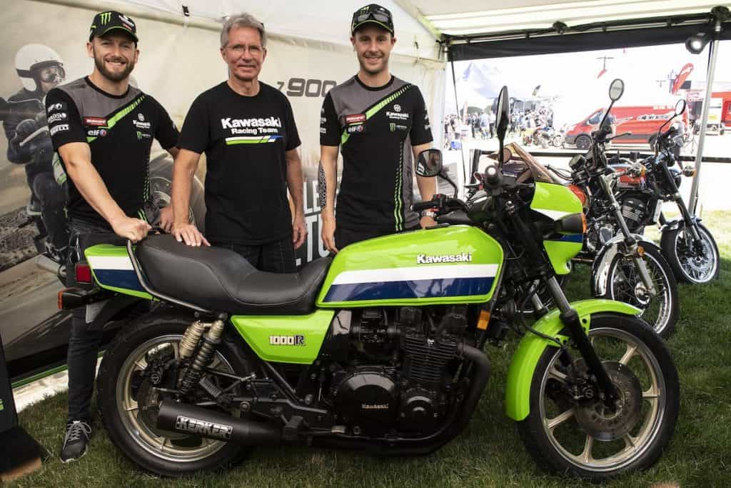 Tom Sykes, Eddie Lawson e Jonathan Rea