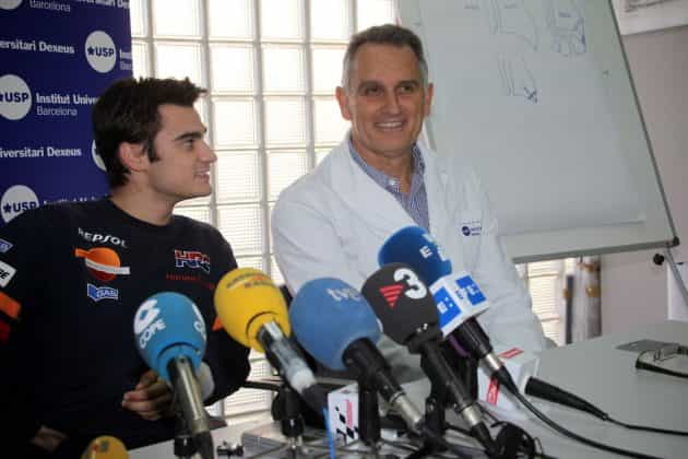 Dani Pedrosa e Xaver Mir