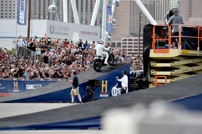 Travis Pastrana Tributo Evel Knievel Las Vegas