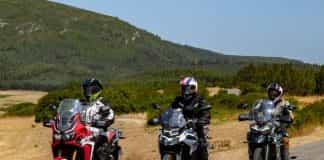 Comparativo Trail BMW Honda Triumph