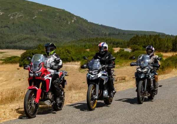 Comparativo Trail BMW Honda Triumph