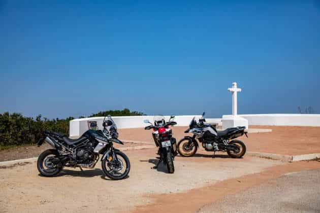 Comparativo Trail BMW Honda Triumph