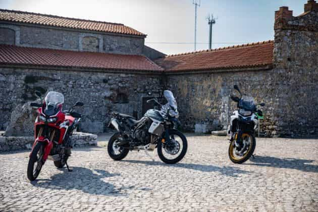 Comparativo Trail BMW Honda Triumph