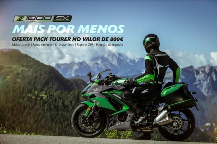 Kawasaki Z1000 SX com oferta do Pack “Tourer”