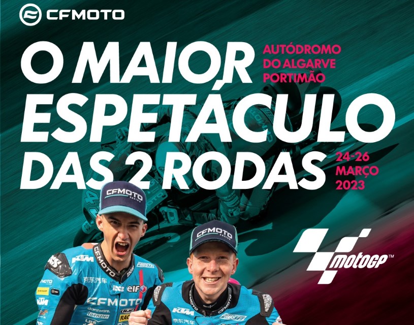 CFMoto está presente no GP de Portugal de MotoGP