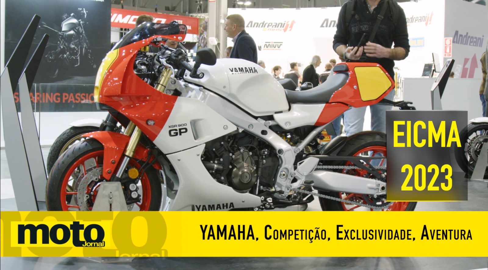 Yamaha YSR 900 Retro em Milão 2023