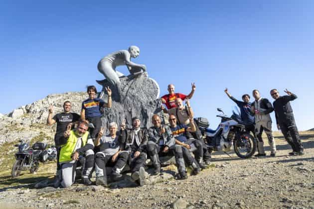 Col FaunieraHonda Transalp 3 dias Viagem nos Alpes