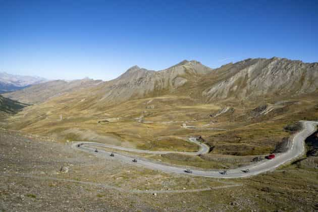 Col del Agnello Honda Transalp 3 dias Viagem nos Alpes