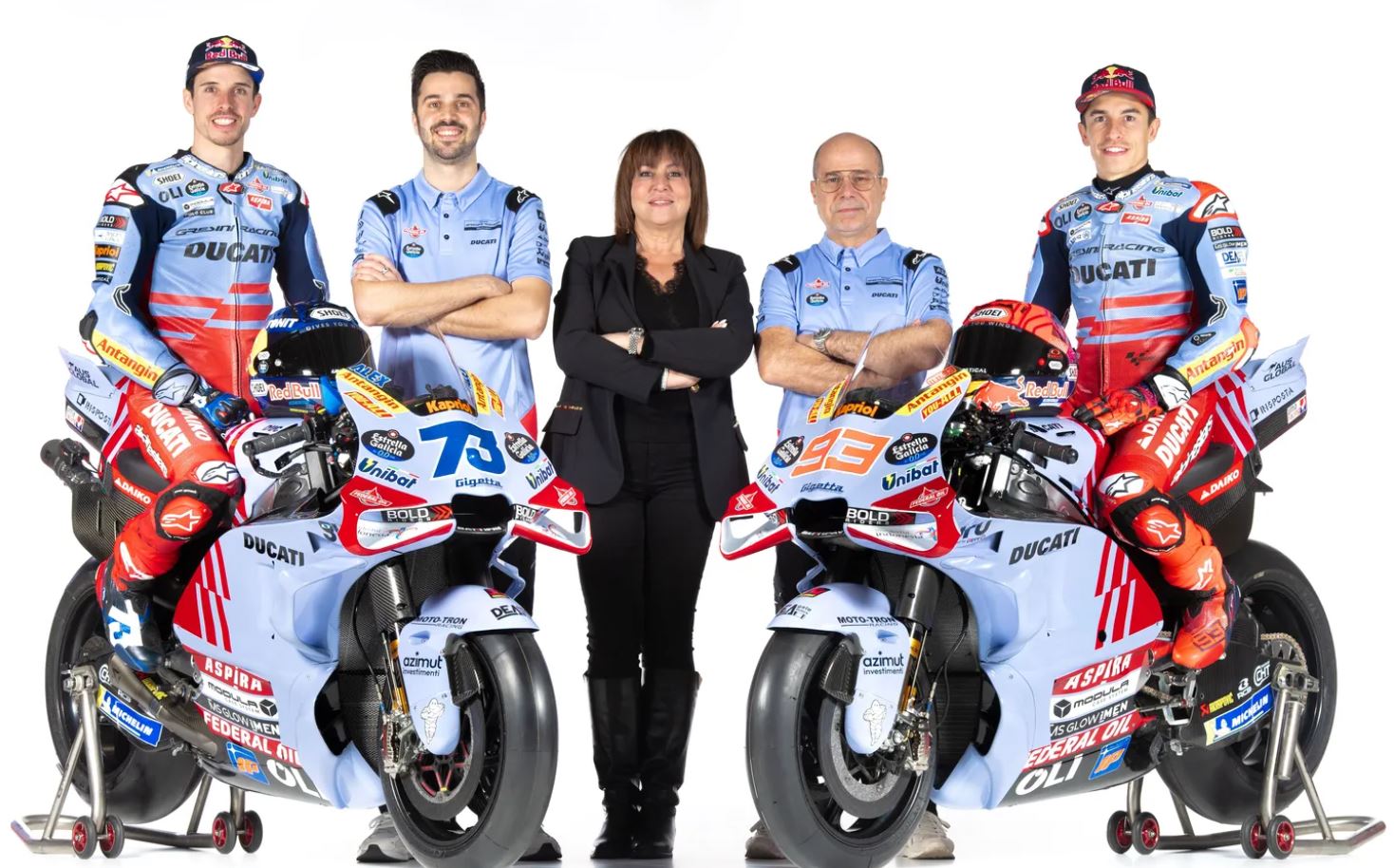 MotoGP 2024 – Apresentação da Gresini Racing com Marc Márquez e Alex Márquez