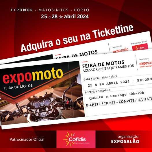 Expomoto 2024 – Bilhetes já à venda!
