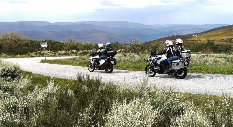 Uma centena de mototuristas descobriram Castro Daire com o Moto Clube do Porto