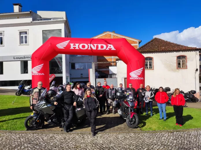 moto-volta a portugal honda