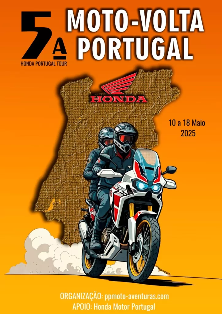 moto-volta a portugal honda